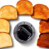 Hamilton Beach Toaster Black Metal 7 Shade Bagel Bread-5