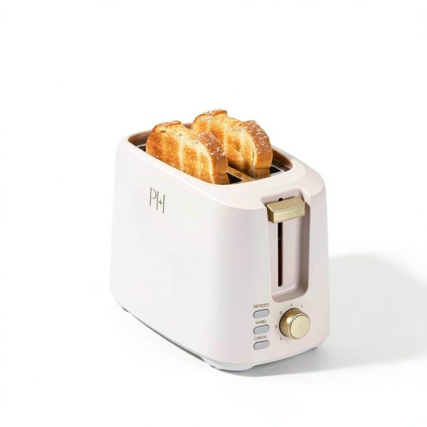 Paris Hilton Toaster Pink 2 Slice Bagel Defrost Modern-5