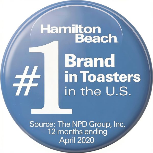 Hamilton Beach 2 Slice Toaster Stainless Steel Bagel Defrost-3