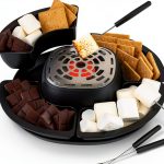Kusini Smores Maker Flameless Heater Modern Matte Black-0