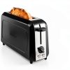 Hamilton Beach Toaster Black Metal 7 Shade Bagel Bread-8
