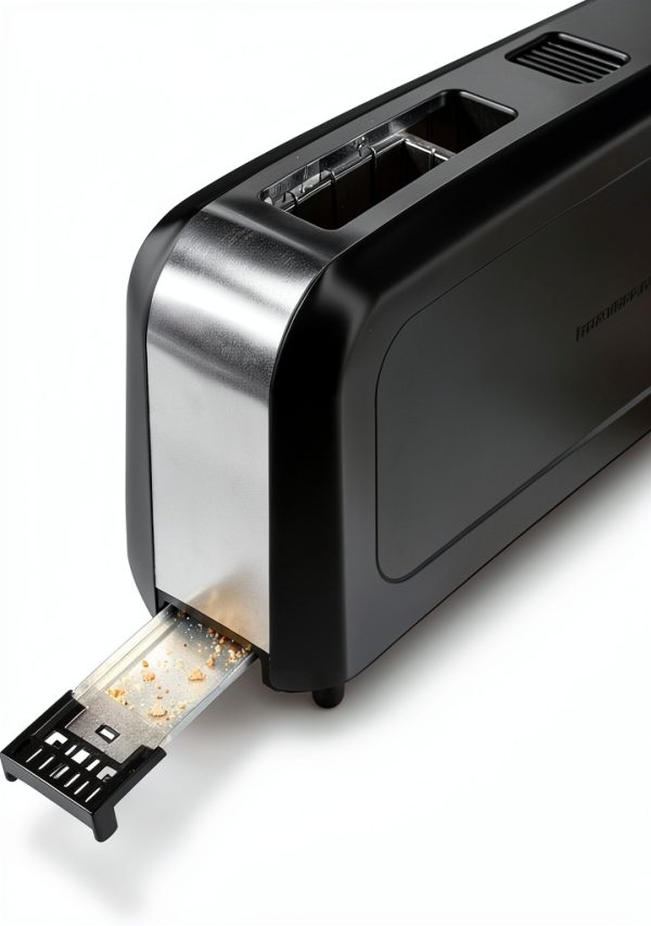 Hamilton Beach Toaster Black Metal 7 Shade Bagel Bread-6