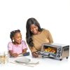 BLACK+DECKER Toaster Oven Stainless Steel Manual Control-5