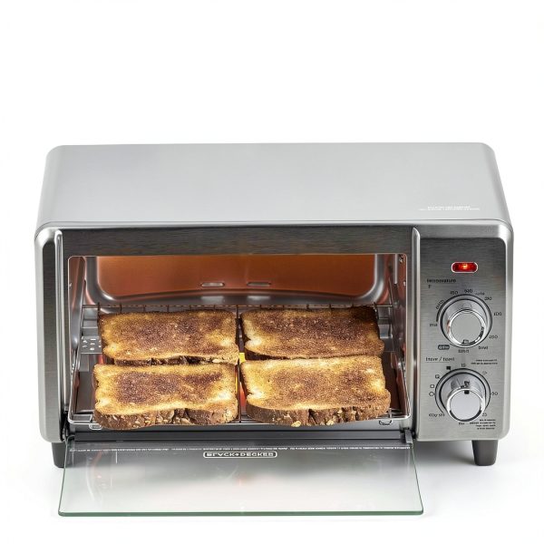 BLACK+DECKER Toaster Oven Air Fryer Stainless Steel-5