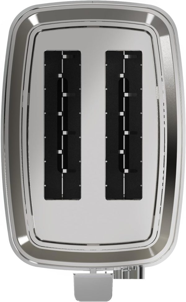 GE 2 Slice Toaster Stainless Steel Wide Slot 7 Shade-7