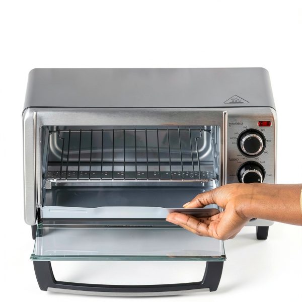 BLACK+DECKER Toaster Oven Stainless Steel Manual Control-7