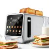 Keenstone 4 Slice Toaster Stainless Steel Touchscreen Modern-1