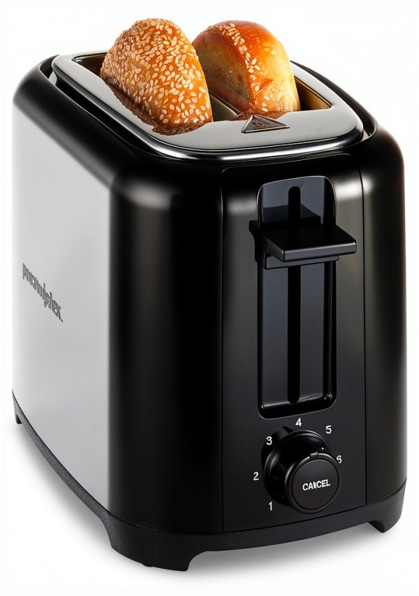 Proctor Silex Toaster Cool Wall Black 2 Slice 700W-0