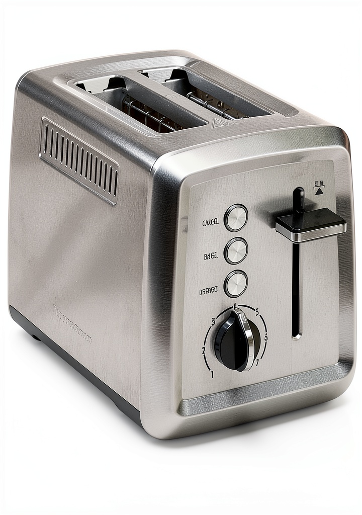 Hamilton Beach 2-slice toaster on a kitchen countertop