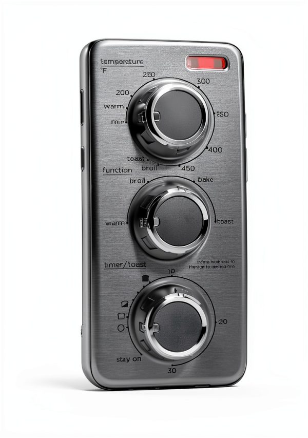 BLACK+DECKER Toaster Oven Stainless Steel Manual Control-6