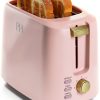Paris Hilton Toaster Pink 2 Slice Bagel Defrost Modern-0