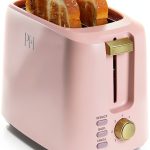 Paris Hilton Toaster Pink 2 Slice Bagel Defrost Modern-0