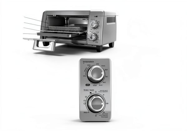 BLACK+DECKER Toaster Oven Air Fryer Stainless Steel-10
