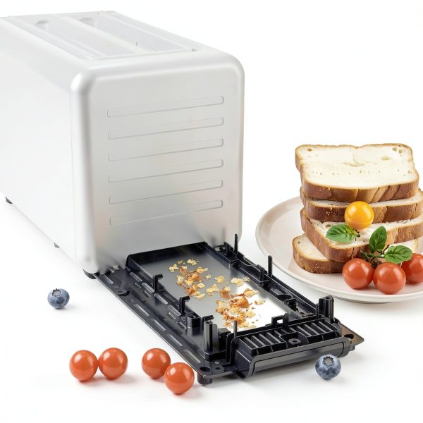 Keenstone 4 Slice Toaster Stainless Steel Touchscreen Modern-5