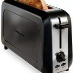 Hamilton Beach Toaster Black Metal 7 Shade Bagel Bread-0