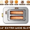 SEEDEEM Toaster Stainless Steel Touchscreen Defrost Reheat-3