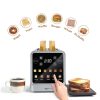 Keenstone 4 Slice Toaster Stainless Steel Touchscreen Modern-4