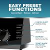Elite Gourmet 4 Slice Toaster Black Programmable Long Slot-4