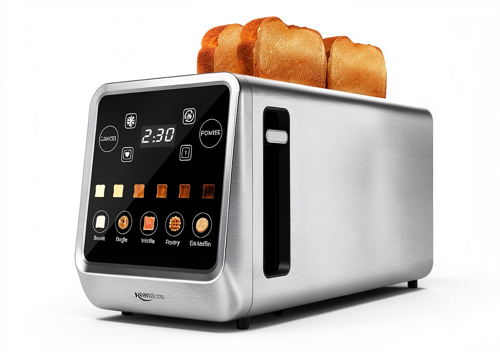 Keenstone 4-slice toaster on a kitchen countertop