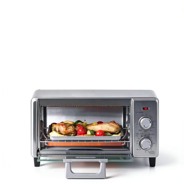 BLACK+DECKER Toaster Oven Air Fryer Stainless Steel-1
