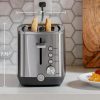 GE 2 Slice Toaster Stainless Steel Wide Slot 7 Shade-2