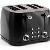 Amazon Basics 4 Slice Toaster Stainless Steel Black-5
