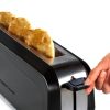 Hamilton Beach Toaster Black Metal 7 Shade Bagel Bread-4