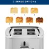 GE 2 Slice Toaster Stainless Steel Wide Slot 7 Shade-5
