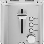 GE 2 Slice Toaster Stainless Steel Wide Slot 7 Shade-0