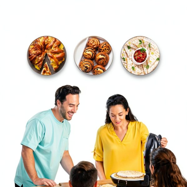Piezano Electric Pizza Oven Stone Baked Countertop-6