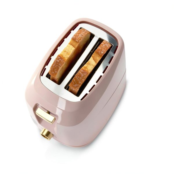 Paris Hilton Toaster Pink 2 Slice Bagel Defrost Modern-1