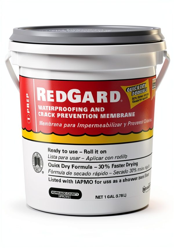 Custom RedGard Waterproof Membrane Ready-to-Use Red 8.25in-0